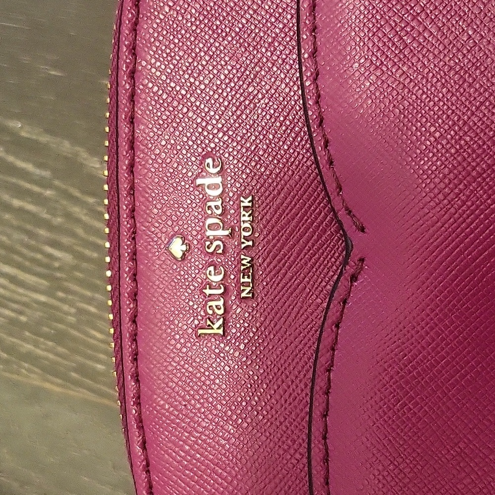 Kate Spade Payton Dome Crossbody Bag Magenta Pink Fushia - Picture 3 of 16